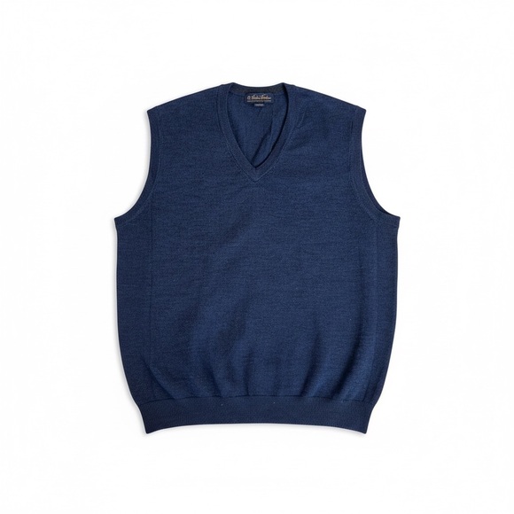Brooks Brothers Other - Brooks Brothers Navy V-Neck Sweater Vest